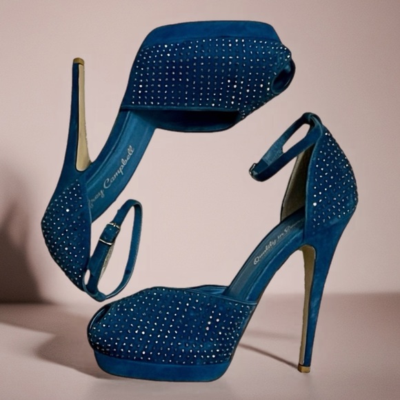 Jeffrey Campbell Stiletto Heels - Sparkly- Size 8 - Picture 6 of 8